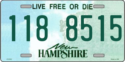 NH license plate 1188515