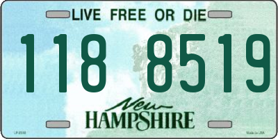 NH license plate 1188519