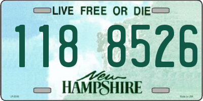 NH license plate 1188526