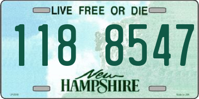 NH license plate 1188547