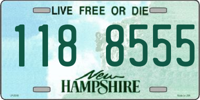 NH license plate 1188555