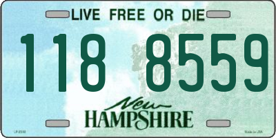 NH license plate 1188559