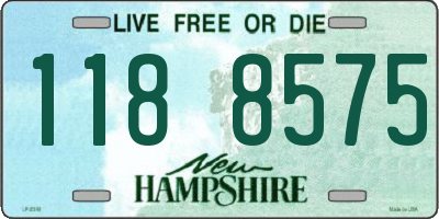 NH license plate 1188575
