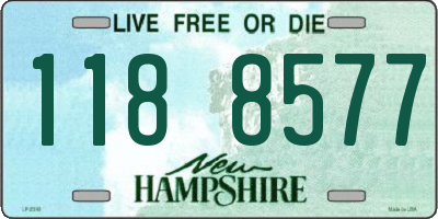 NH license plate 1188577