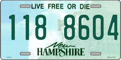 NH license plate 1188604