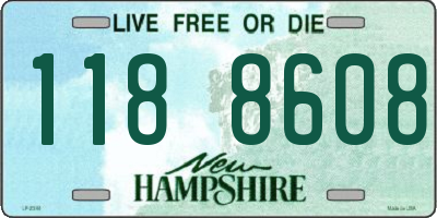 NH license plate 1188608