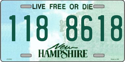 NH license plate 1188618