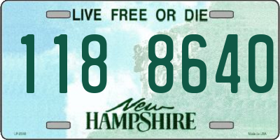 NH license plate 1188640