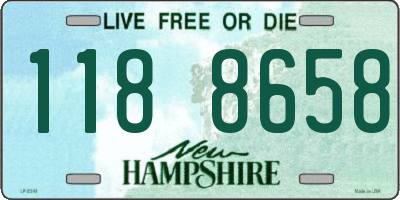 NH license plate 1188658