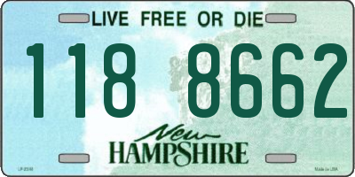 NH license plate 1188662