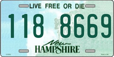 NH license plate 1188669