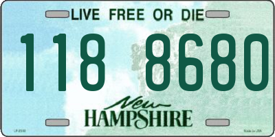 NH license plate 1188680