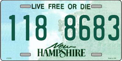 NH license plate 1188683