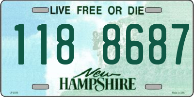 NH license plate 1188687