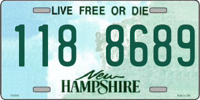 NH license plate 1188689