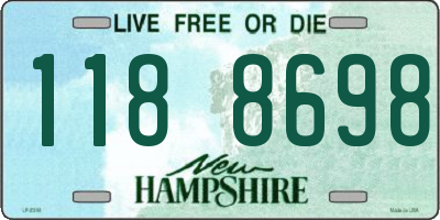 NH license plate 1188698
