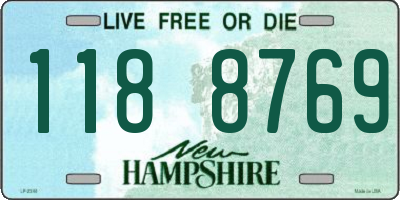 NH license plate 1188769