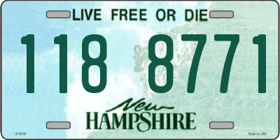 NH license plate 1188771