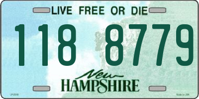 NH license plate 1188779