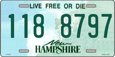 NH license plate 1188797