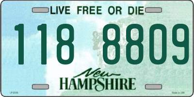 NH license plate 1188809