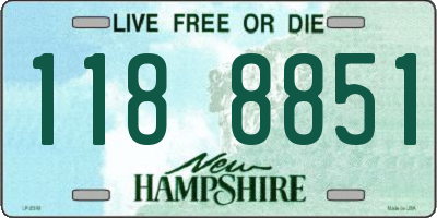 NH license plate 1188851