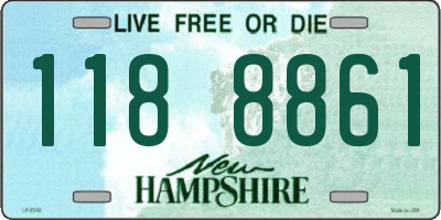NH license plate 1188861