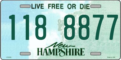 NH license plate 1188877