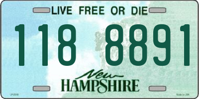 NH license plate 1188891