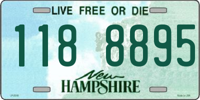 NH license plate 1188895