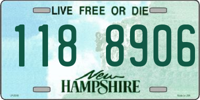 NH license plate 1188906