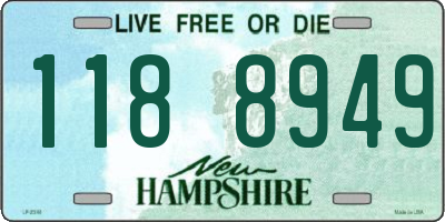 NH license plate 1188949