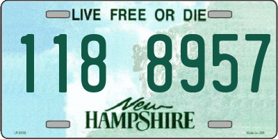 NH license plate 1188957