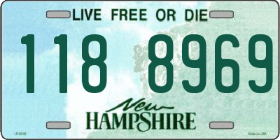 NH license plate 1188969