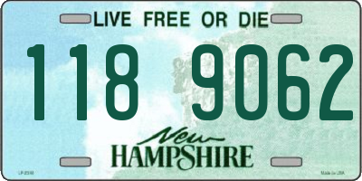 NH license plate 1189062