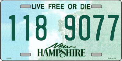 NH license plate 1189077