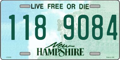 NH license plate 1189084