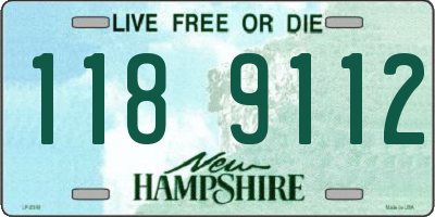 NH license plate 1189112