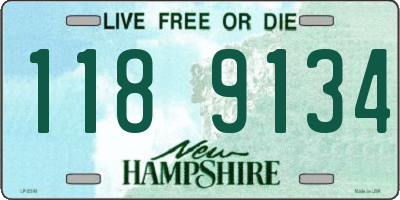 NH license plate 1189134