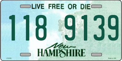 NH license plate 1189139