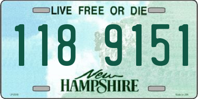 NH license plate 1189151
