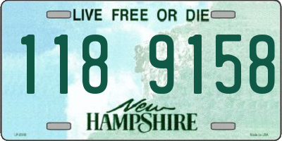 NH license plate 1189158