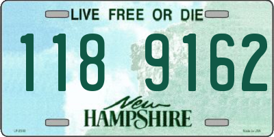 NH license plate 1189162