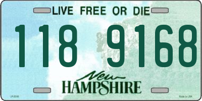 NH license plate 1189168