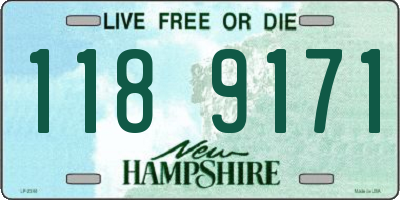 NH license plate 1189171