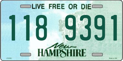 NH license plate 1189391