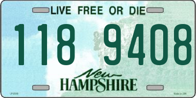 NH license plate 1189408