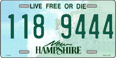 NH license plate 1189444