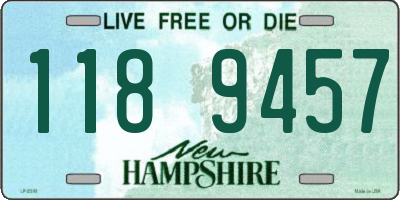 NH license plate 1189457