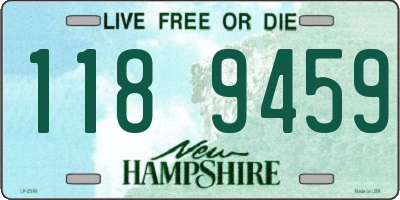 NH license plate 1189459